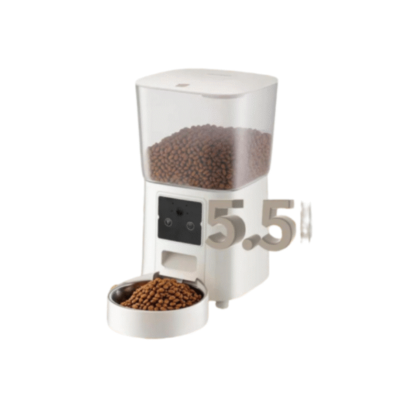 Dispensador de alimento inteligente para mascotas wifi